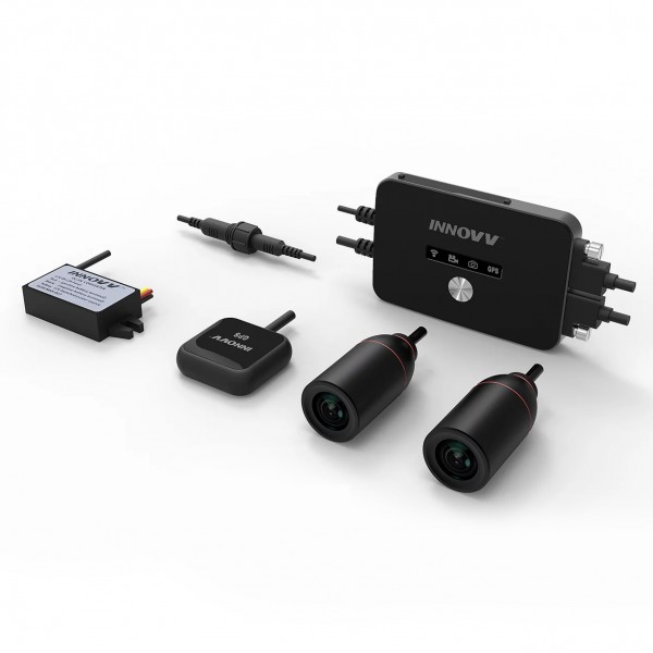 Innovv K2 Dual Channel Motorcycle camera system, WiFi, GPS, 2 x 1080p SONY IMX323 CMOS Sensor